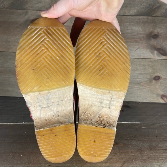 kerstin adolphson womens size 39 shoes floral multicolor slip on swedish clogs - Picture 7 of 9